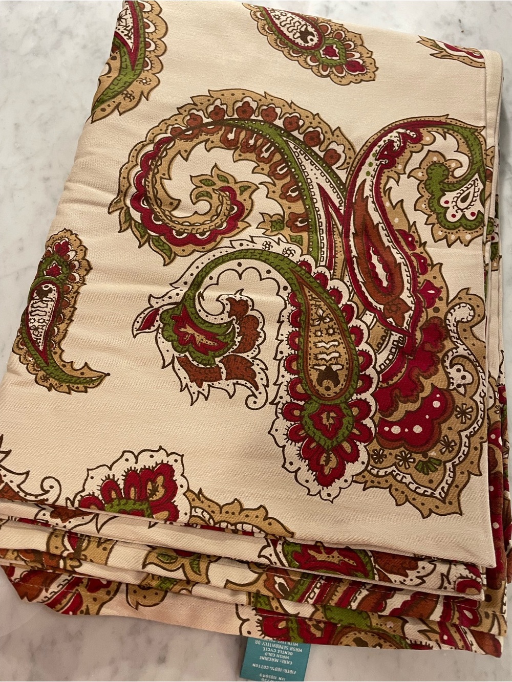 Autumn Tablecloth 100% Cotton 60x82